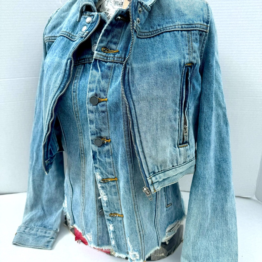 BLANK NYC denim jacket: Small